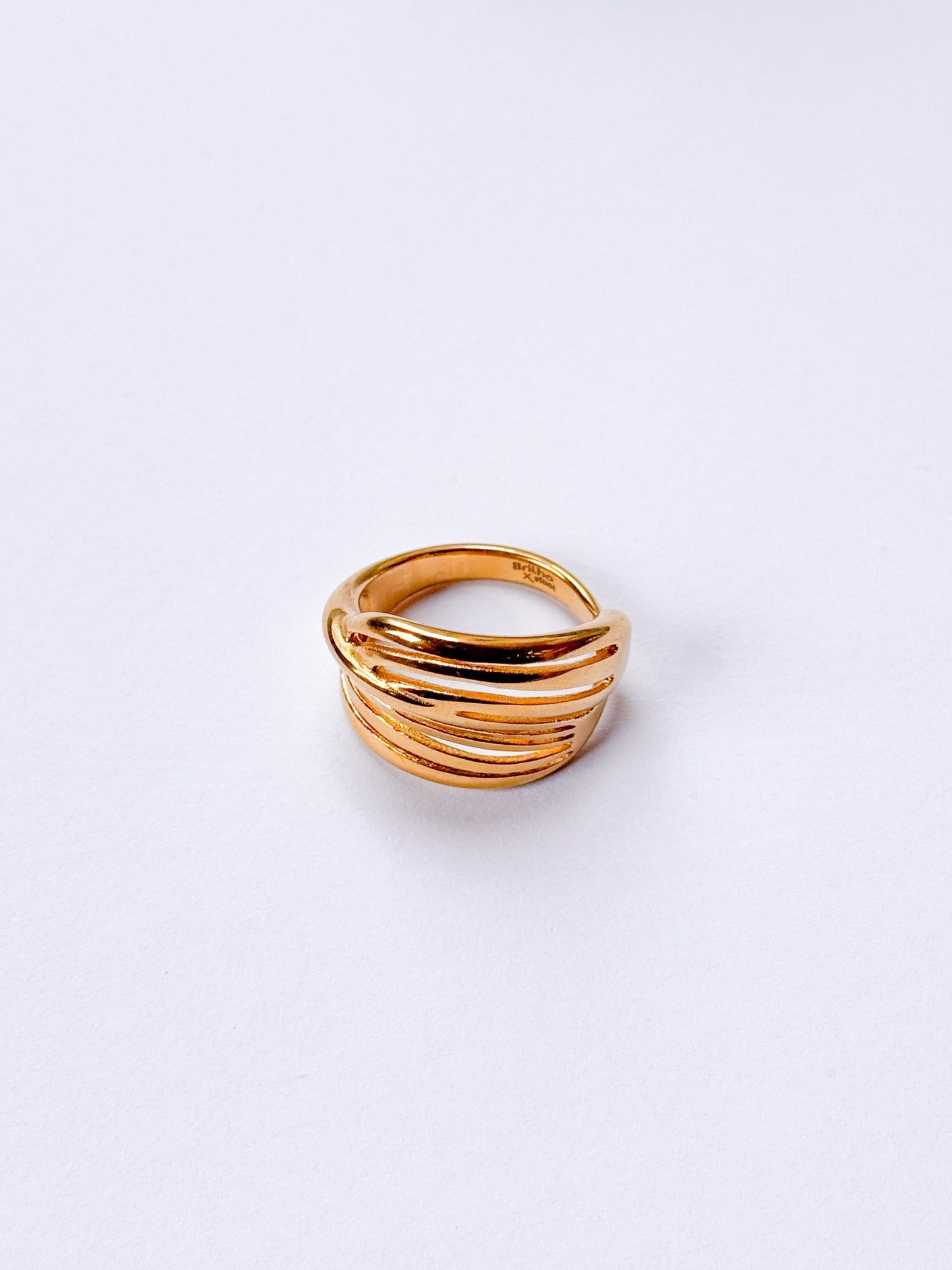 Anillo textura lineal