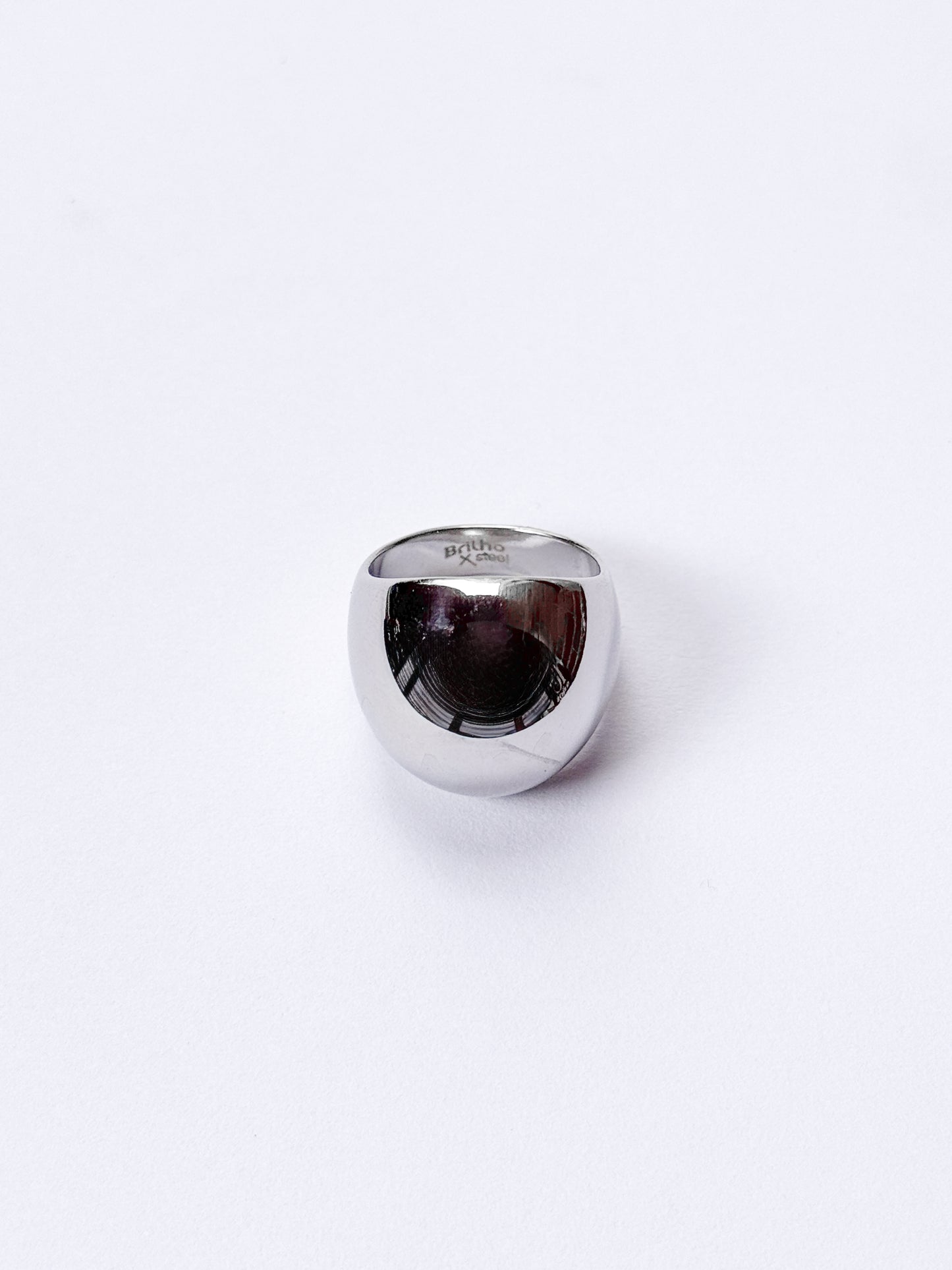 Anillo chunky circulo grande