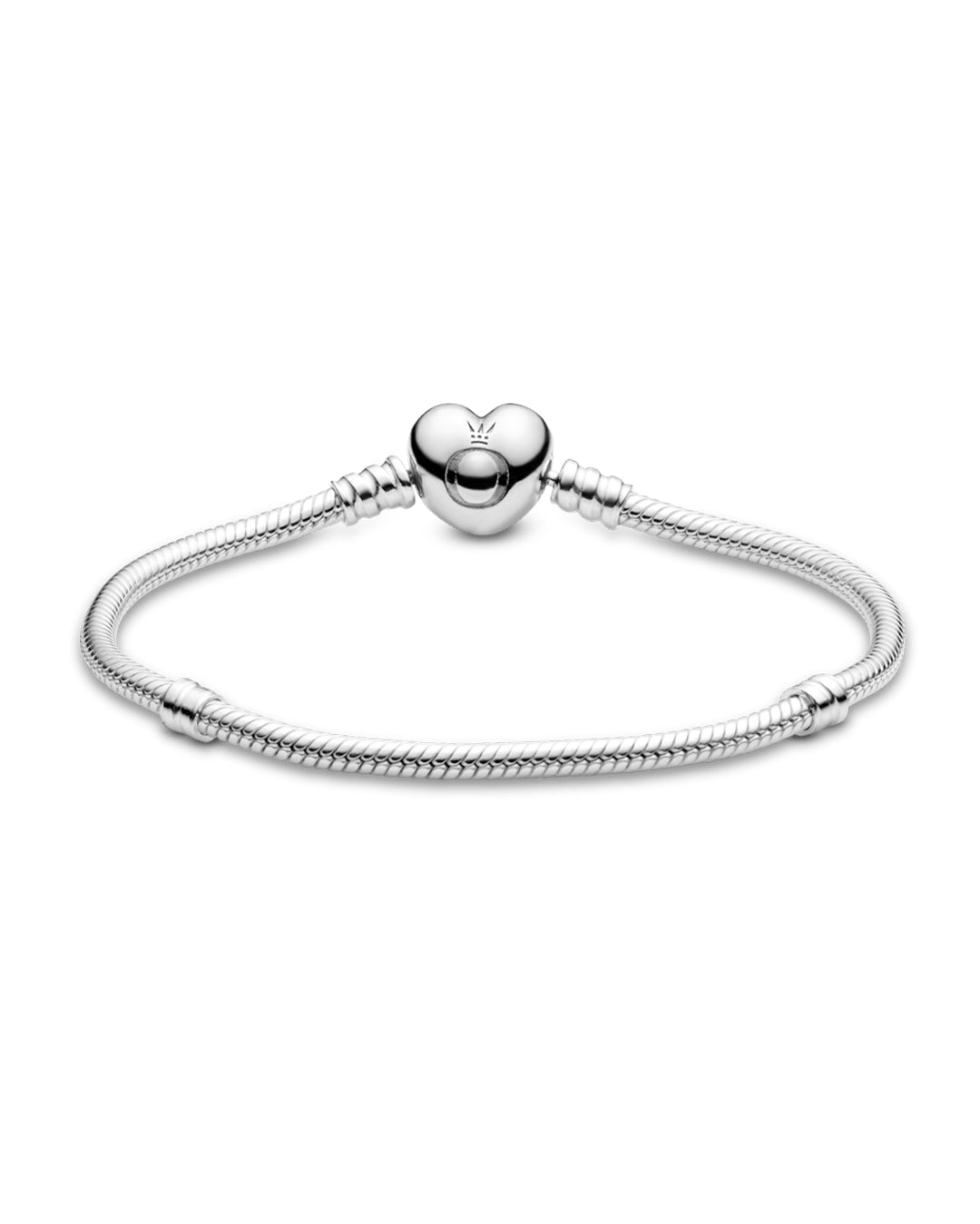 Pulsera con broche de corazón