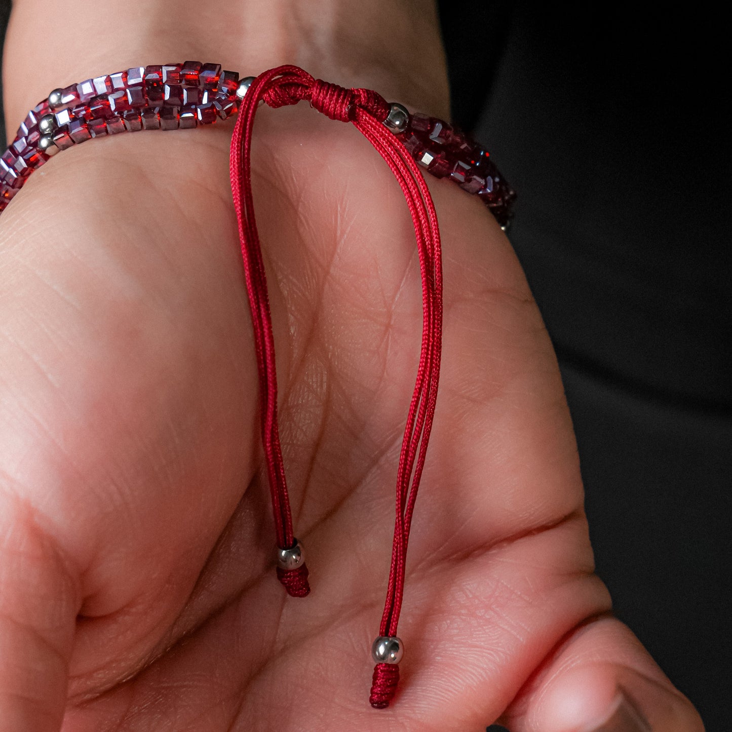 Pulsera 3 cuerdas con dije de estrella