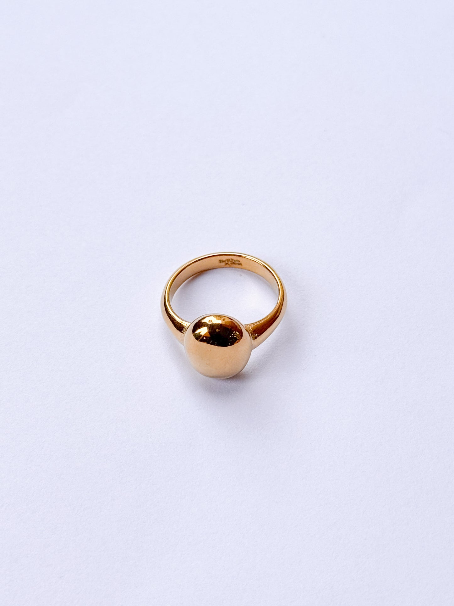 Anillo chunky ovalo