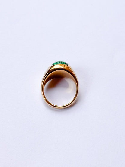 Anillo selva dorada